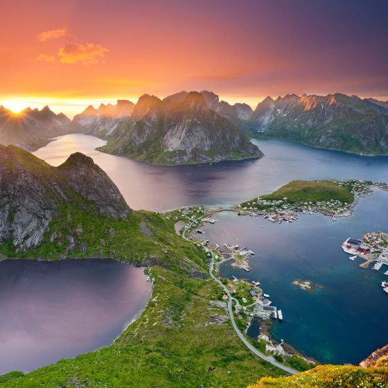 Lofoten Islands.