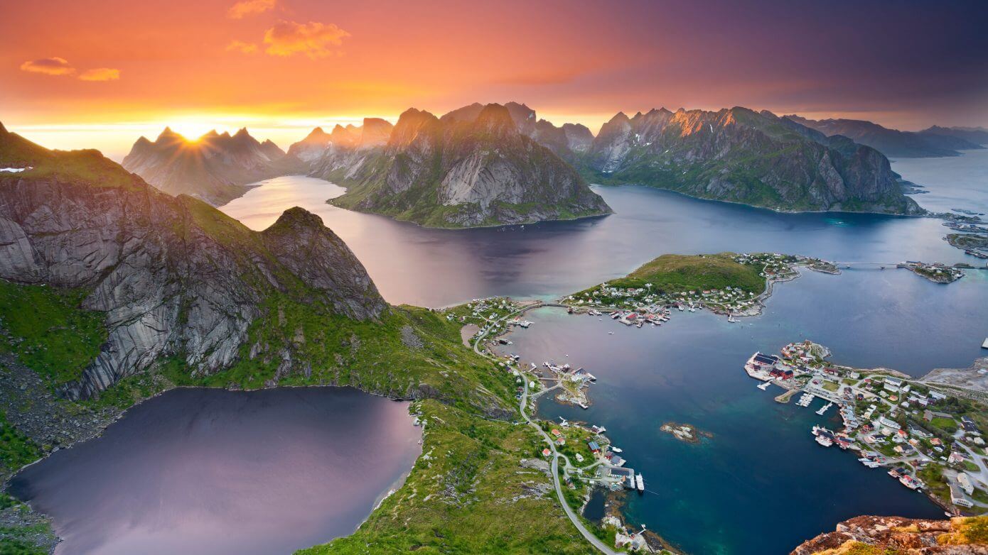 Lofoten Islands.