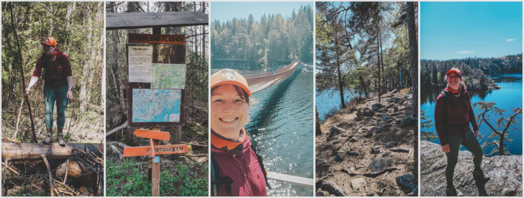 2. Marathon hike collage